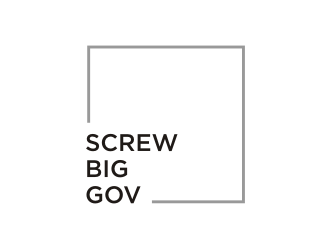 Screw Big Gov logo design by Inaya