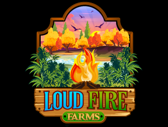 Loud Fire Farms logo design by Suvendu