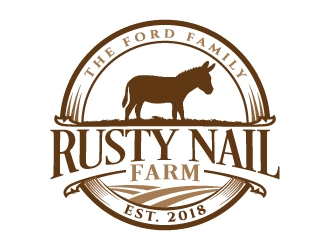 Rusty Nail Farm logo design by jaize