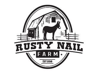 Rusty Nail Farm logo design by vinve