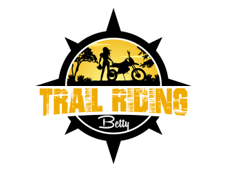 Trail Riding Betty logo design by Kruger
