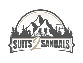 Suits2Sandals logo design by adm3