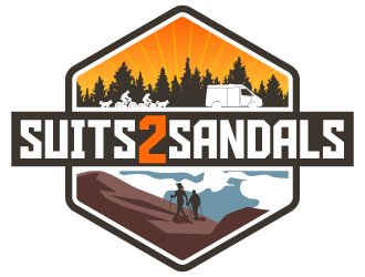 Suits2Sandals logo design by fries