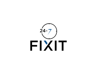24-7 Fixit logo design by yoichi