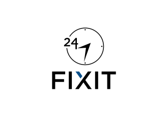 24-7 Fixit logo design by yoichi