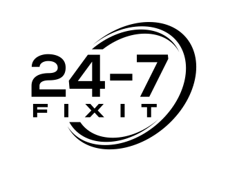 24-7 Fixit logo design by cintoko