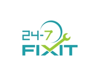 24-7 Fixit logo design by lj.creative