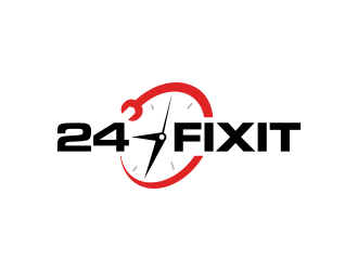 24-7 Fixit logo design by pionsign