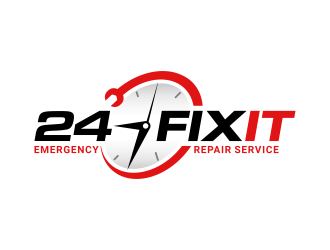 24-7 Fixit logo design by pionsign