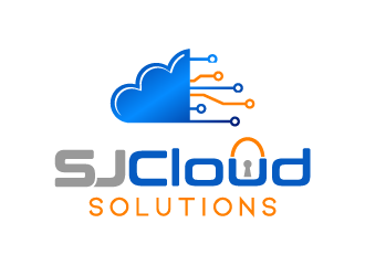 SJ Cloud Solutions logo design by axel182