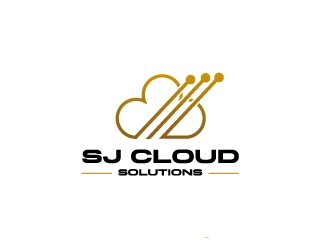 SJ Cloud Solutions logo design by drifelm