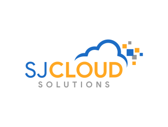 SJ Cloud Solutions logo design by Panara
