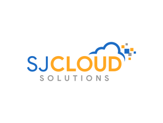 SJ Cloud Solutions logo design by Panara