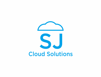 SJ Cloud Solutions logo design by afra_art