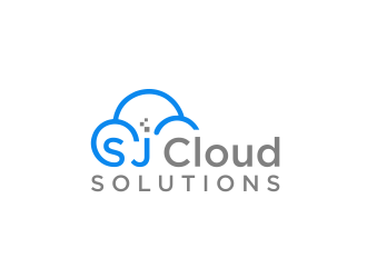 SJ Cloud Solutions logo design by checx