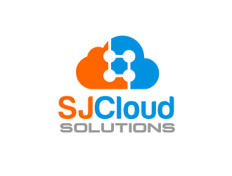 SJ Cloud Solutions logo design by serprimero