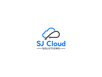 SJ Cloud Solutions logo design by RIANW