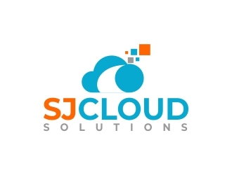 SJ Cloud Solutions logo design by lj.creative