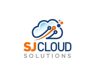 SJ Cloud Solutions logo design by adm3