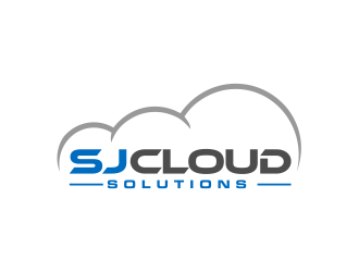SJ Cloud Solutions logo design by mutafailan