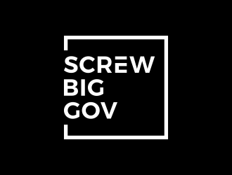Screw Big Gov logo design by BlessedArt