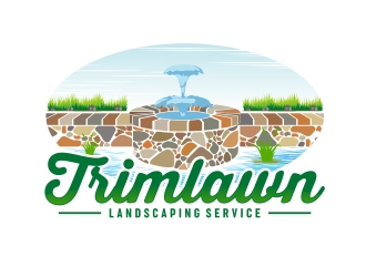 Trimlawn Landscape Services logo design by rahmatillah11