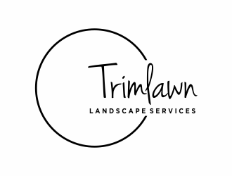 Trimlawn Landscape Services logo design by afra_art