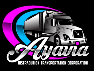 Ayavia Distrabution Transportation Corporation  logo design by Suvendu