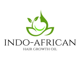 Indo-African Hair Growth Oil logo design by jetzu