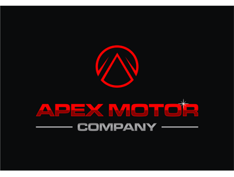Apex Motor Company logo design by clayjensen