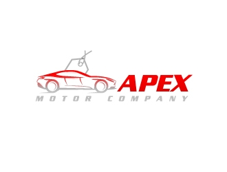 Apex Motor Company logo design by Rock