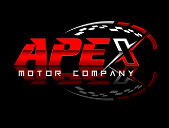 Apex Motor Company logo design by 3Dlogos