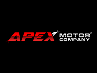 Apex Motor Company logo design by onamel