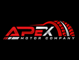 Apex Motor Company logo design by Niqnish