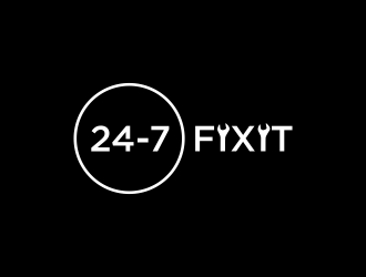 24-7 Fixit logo design by scolessi