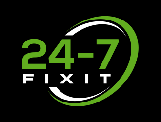 24-7 Fixit logo design by cintoko