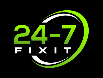 24-7 Fixit logo design by cintoko