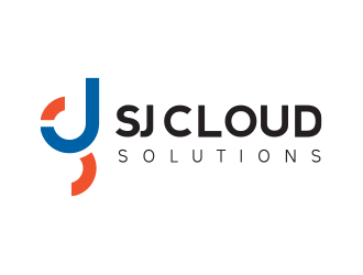 SJ Cloud Solutions logo design by vinve