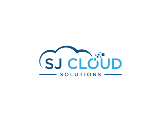 SJ Cloud Solutions logo design by pel4ngi