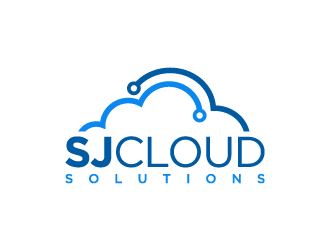SJ Cloud Solutions logo design by denfransko