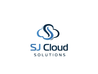 SJ Cloud Solutions logo design by nehel