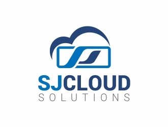SJ Cloud Solutions logo design by eva_seth