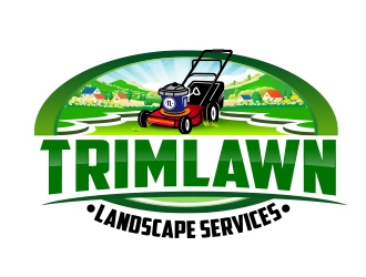 Trimlawn Landscape Services logo design by adm3
