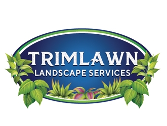 Trimlawn Landscape Services logo design by Roma