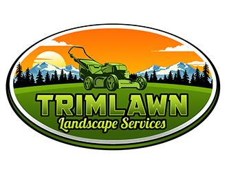 Trimlawn Landscape Services logo design by Optimus