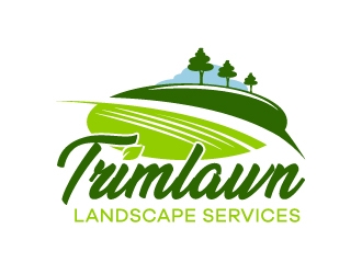 Trimlawn Landscape Services logo design by Kirito