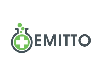 EMITTO logo design by AamirKhan