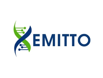EMITTO logo design by AamirKhan