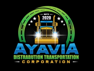 Ayavia Distrabution Transportation Corporation  logo design by DreamLogoDesign