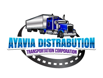 Ayavia Distrabution Transportation Corporation  logo design by uttam